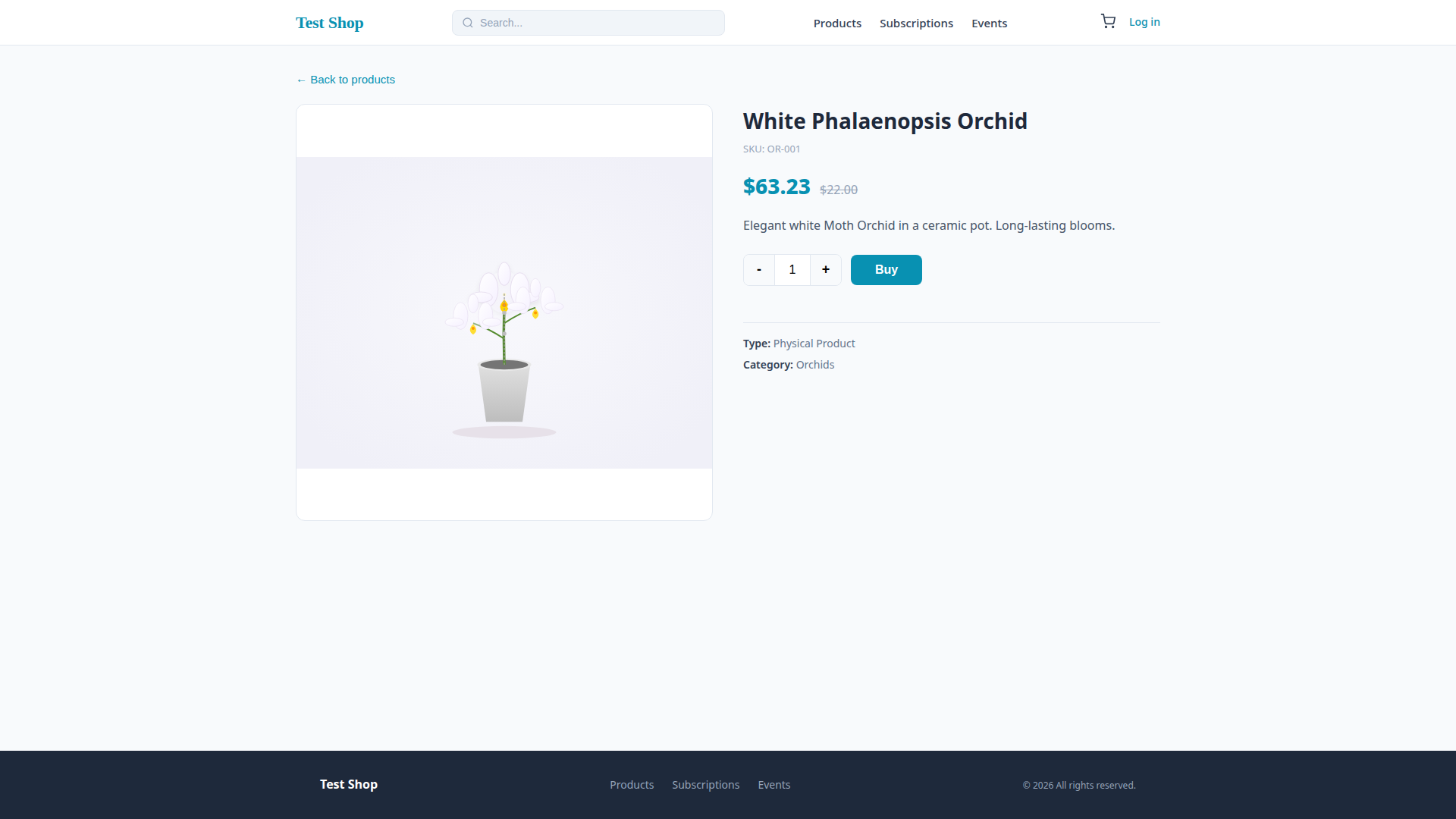 Productdetails bekijken — galerij, beschrijving, prijs, toevoegen aan winkelwagen
